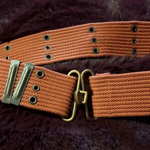 Stylish Orange adjustable Belt